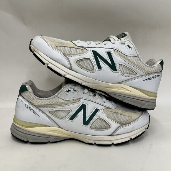 New Balance X Teddy Santis 990V4 “White Green” U990TC4 main image 8